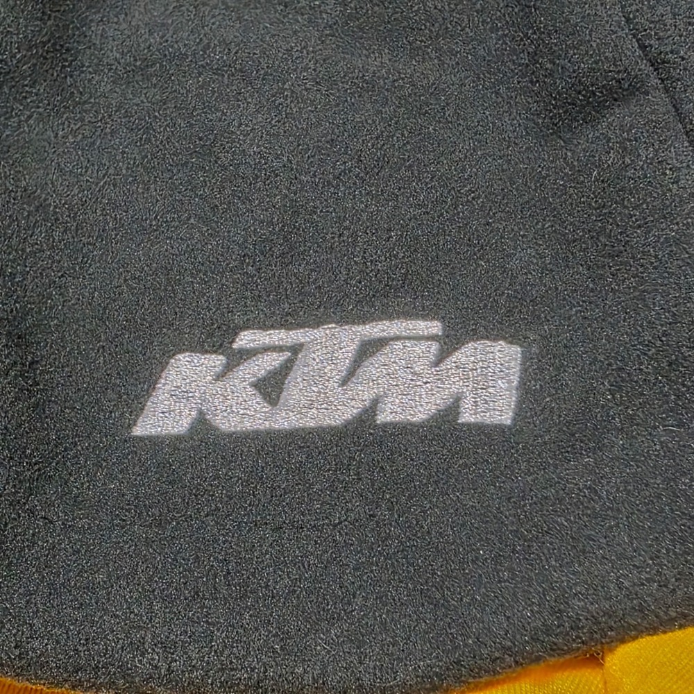 KINI Red Bull Fleece Hoodie M Black Yellow Full Zip KTM Racing Wings For Life - Picture 9 of 16